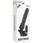 Basecock – realisztikus vibrátor távirányítóval 19,5 cm