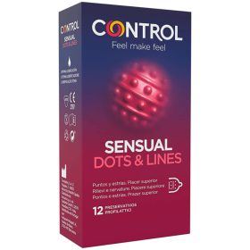 CONTROL – érzéki pöttyök és vonalak 12 db-os készlet