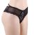 QUEEN LINGERIE – virágos csipkés tanga S/M