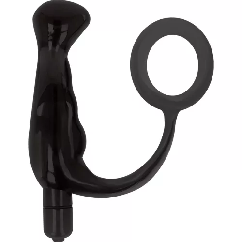 ADDICTED TOYS – 10 cm fekete prosztata vibrátor