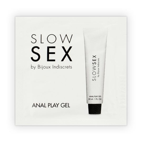 Bijoux - lassú szex anális játék zselé egyadagos 