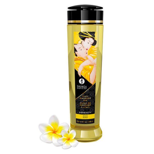 SHUNGA - NYUGALOM EROTIKUS MASSZÁZS OLAJ 240 ML