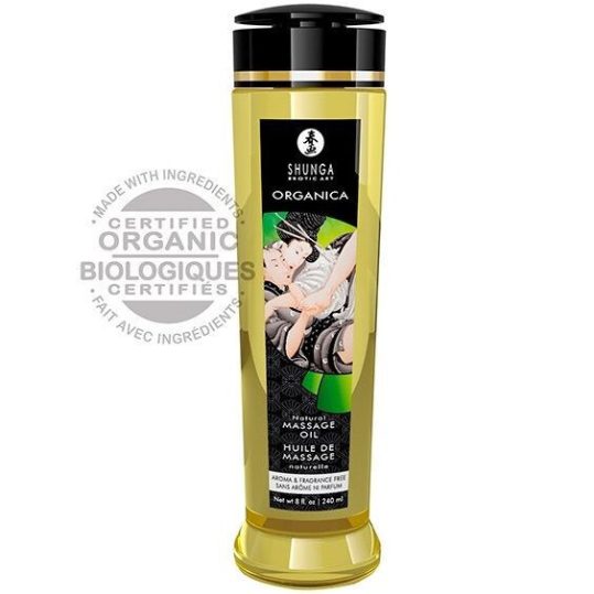 SHUNGA - TERMÉSZETES BIO MASSZÁZSOLAJ 240 ML