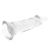 XRAY CLEAR – átlátszó, 16,5 cm-es dildó