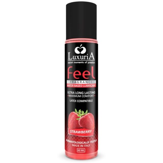 INTIMATELINE - Luxuria Feel eper ízű síkosító 60 ml