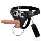 Harness Attraction Emmett - realisztikus vibrátor 16,5 cm
