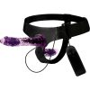 Harness Attraction Rodney – dupla penetráló vibrátor 18 cm