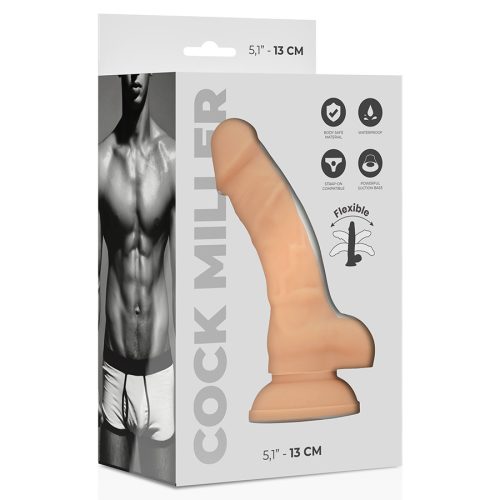 Cock Miller - 13 cm-es rugalmas szilikon pénisz