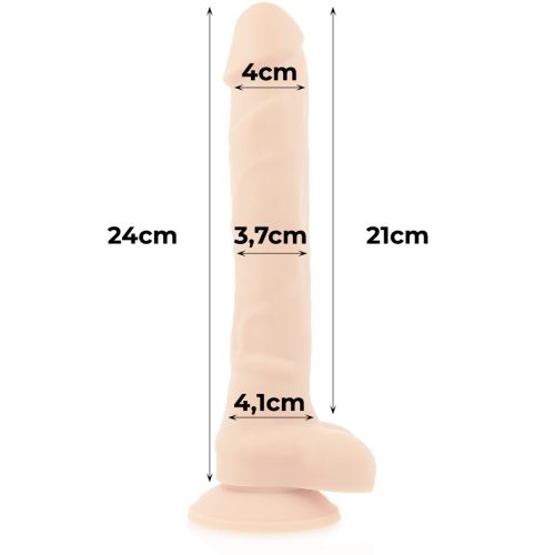 COCK MILLER – alakítható szilikon pénisz 24 cm