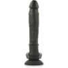 Cock Miller – rugalmas szilikon vibrátor 24 cm fekete