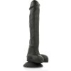 Cock Miller – rugalmas szilikon vibrátor 24 cm fekete