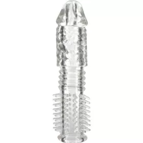 SEVEN CREATIONS – texturált szilikon péniszkapszula