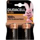 Duracell - Plus Power alkáli LR14 2 db elem
