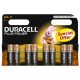 Duracell – prémium AA LR6 8 darabos elemcsomag