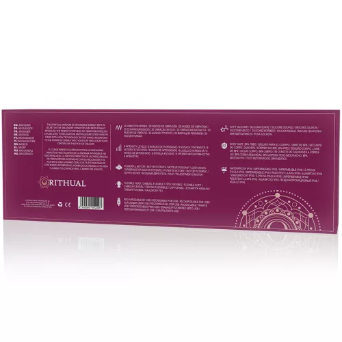 RITHUAL - erőteljes újratölthető Akasha masszírozó 2.0