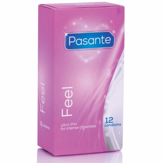 PASANTE - érzékeny prémium óvszerek 12 db-os kiszerelésben