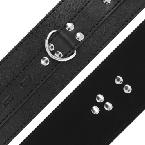 DARKNESS – prémium fekete bőr bilincsek