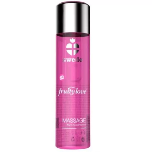 SWEDE - gyümölcsös masszázsolaj melegítő hatással 60 ml