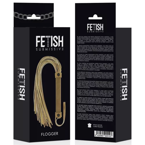 Fetish Submissive Origen – prémium vegán bőr ostor