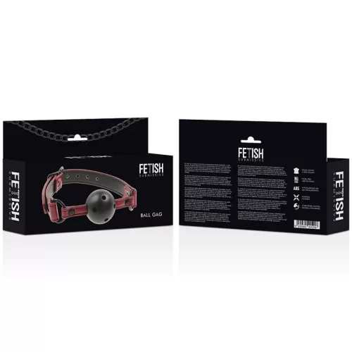 FETISH - légáteresztő maszk az érzéki játékhoz