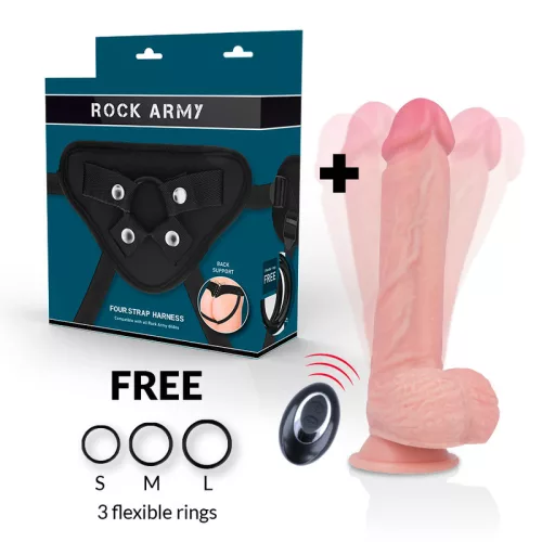ROCKARMY – prémium vízálló vibrátor távirányítóval
