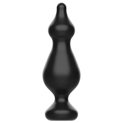 ADDICTED TOYS – prémium anális szexuális dugó 13,6 cm, fekete