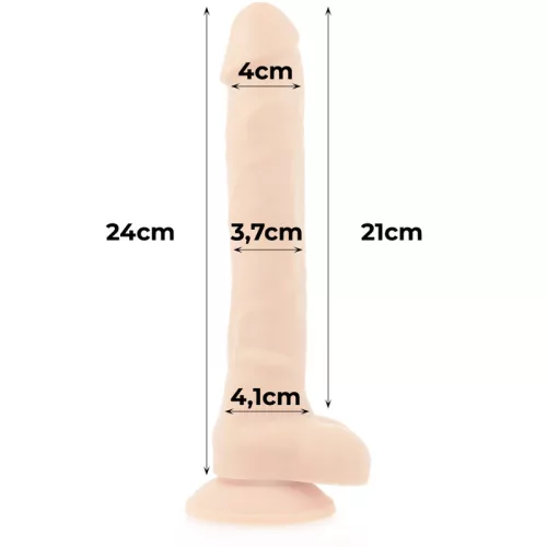 COCK MILLER - 24 cm-es állítható szilikon vibrátor