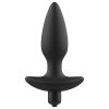 ADDICTED TOYS – rezgő anális masszírozó dugó fekete