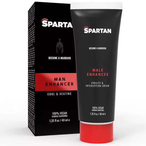 SPARTAN – intenzív férfi vágyfokozó gél és krém 100% vegán