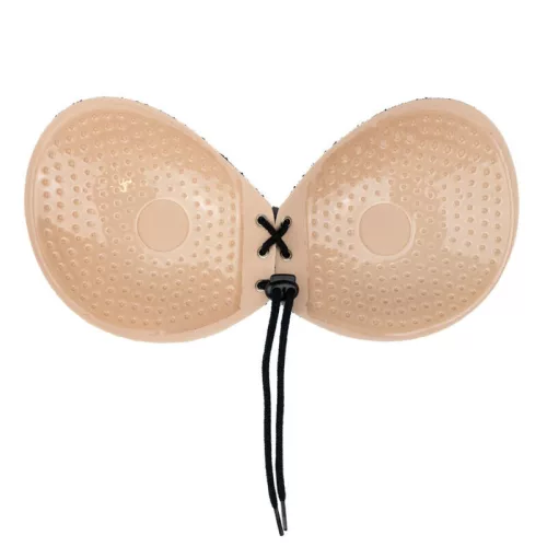 BYE-BRA – ragasztós, hímzett D kosaras melltartó