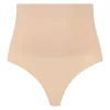 BYE-BRA – varrás nélküli tanga alakú fazonú öv, bézs L méret