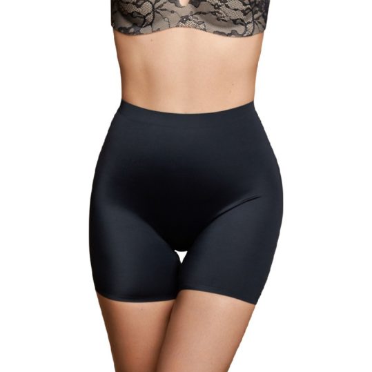 BYE-BRA – könnyű fekete short XXL méretben