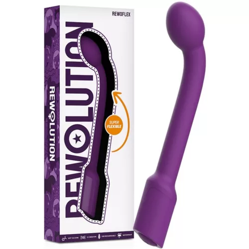 REWOLUTION – rugalmas G-pontos vibrátor élvezetekhez