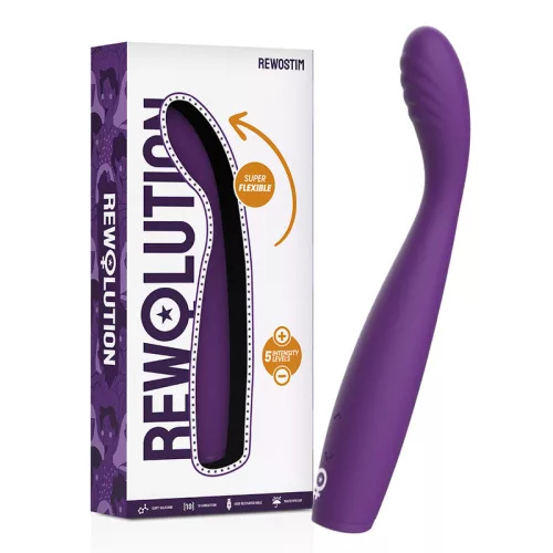 REWOLUTION – rugalmas prémium vibrátor érzéki élményekhez