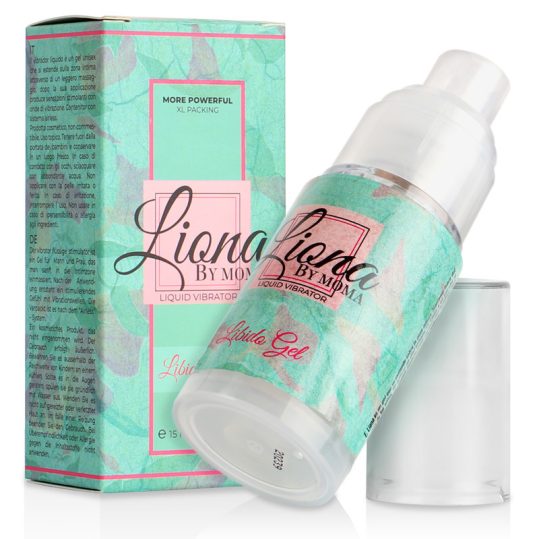 LIONA BY MOMA - FOLYÉKONY VIBRÁTOR LIBIDÓ GÉL 15 ML