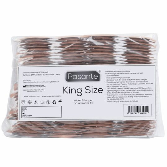 PASANTE – King Size óvszer, 144 darabos kiszerelés
