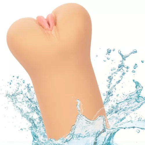 CALEXOTICS – prémium vulva maszturbátor világos bőrrel