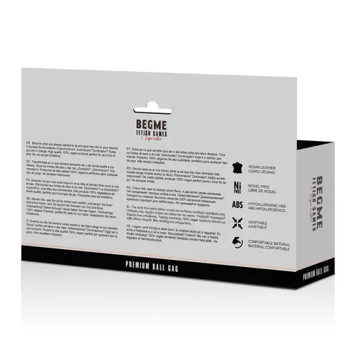 BEGME – prémium vegán bőr álcsomójáték