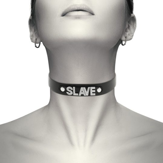 Coquette Chic Desire – stílusos vegán bőr choker