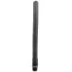 ALL BLACK – 27 cm-es szilikon anális masszírozó zuhanyhoz