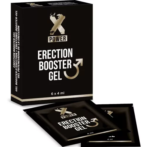 XPOWER - Ereccion fokozó zselé 6 x 4 ml