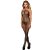 QUEEN fehérnemű - érzéki félvállas bodystocking S-L