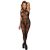 QUEEN FEHÉRNEMŰ MULTISTRAPS SLING ÜREGES BODYSTOCKING S-L