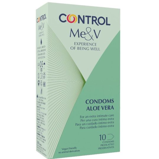 CONTROL - ÓVSZER ALOE VERÁVAL 10 DARAB