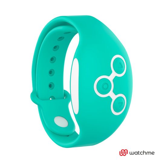 WATCHME - vízálló technológiai okosóra aquamarine színben