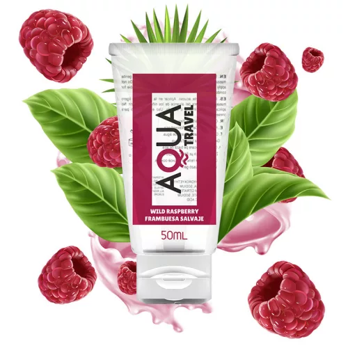 AQUA TRAVEL – vadmálna ízű vízbázisú síkosító 50 ml