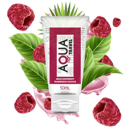 AQUA TRAVEL – vadmálna ízű vízbázisú síkosító 50 ml