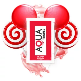 Aqua Travel – Lollipop ízű vízbázisú síkosító 6 ml