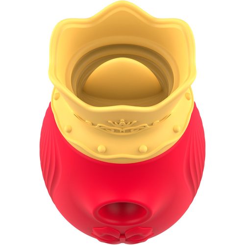 Intenzív csiklóizgató – 10 rezgésfrekvenciás élmény, piros