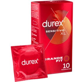 Durex Sensitive XL – extra érzékeny óvszer, 10 darabos